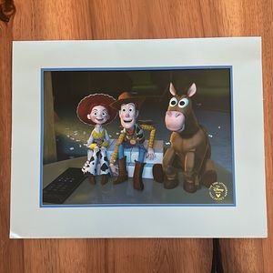 Vintage Toy Story 2 lithograph, GUC
